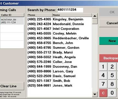 Its important to know who your customers are, but it takes time to enter complete customer information for every delivery order. With Point of Success Caller ID the customer telephone number, first and last name are entered automatically when setting up a new customer. Just enter the street address and customer zip code to complete setup for the customer. With Point of Success Caller ID, 60% of a residential customers information is entered automatically!