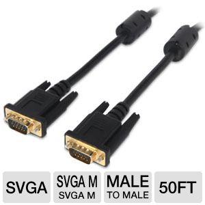 This VGA Cable connects from a Kitchen Video Splitter to your Kitchen Video Monitor.