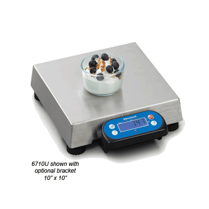 The Avery Berkel / Weigh-Tronix NCI 6710U is a high quality POS scale that easily integrates with the Point of Scucess POS System. Designed for use in Yogurt Shops, Sandwich shops, Cafeterias, Candy shops, hardware stores and other retail applications, the 6710U displays weight in pounds. The 6710U features an external magnetic mounted display and has an optional remote scale display that is available by following the links under "Optional Additions to POS Scale". This scale is certified to work with Point of Success Version 3 and above, Premium and Standard versions.