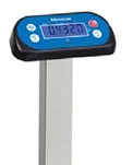 Avery Weigh-Tronix, 12-inch high display Post, for 6702U, 6710U and 6720U Scale. This post is for mounting the display on a pole, on the scale. Please note this includes only the Display Post (No Remote Scale Display included)