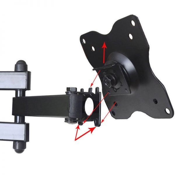 This Wall Mount allows you to mount a 17", 20" or 27" Kitchen Video Monitor from the Wall. This Wall Mount is rugged, heavy duty and easy to assemble. The Wall Mount enables to you mount the Kitchen Video Computer behind the monitor, so you can mount all your Kitchen Video Hardware in one place.