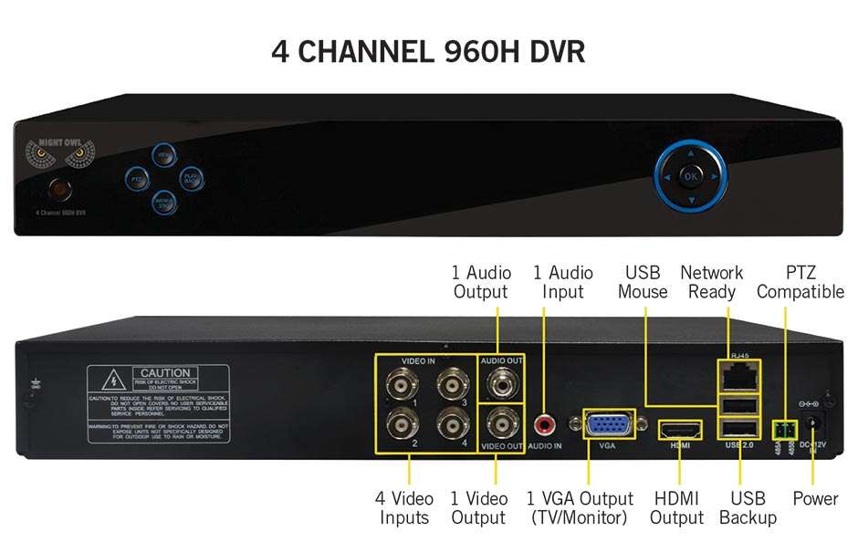 Night owl 8 channel 960h dvr cheap
