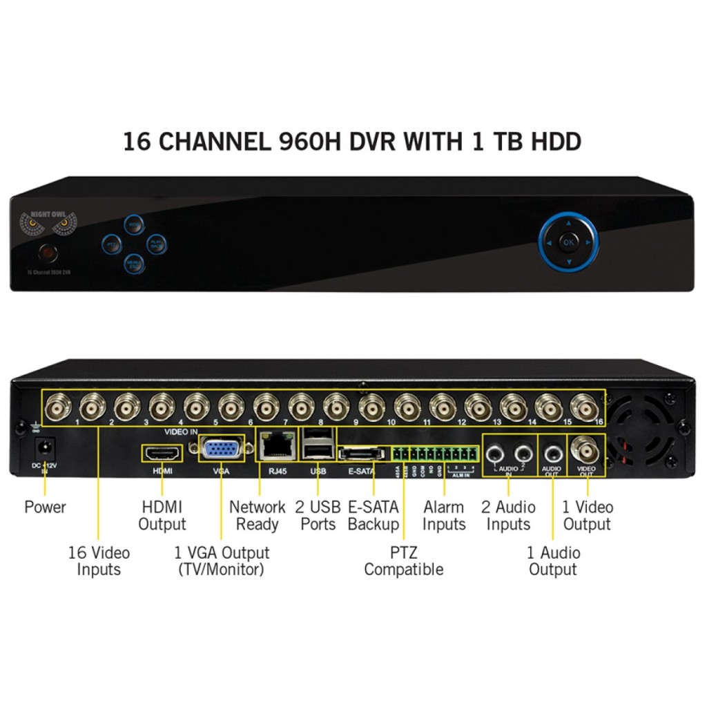 Night Owl 16 Channel Dvr Manual